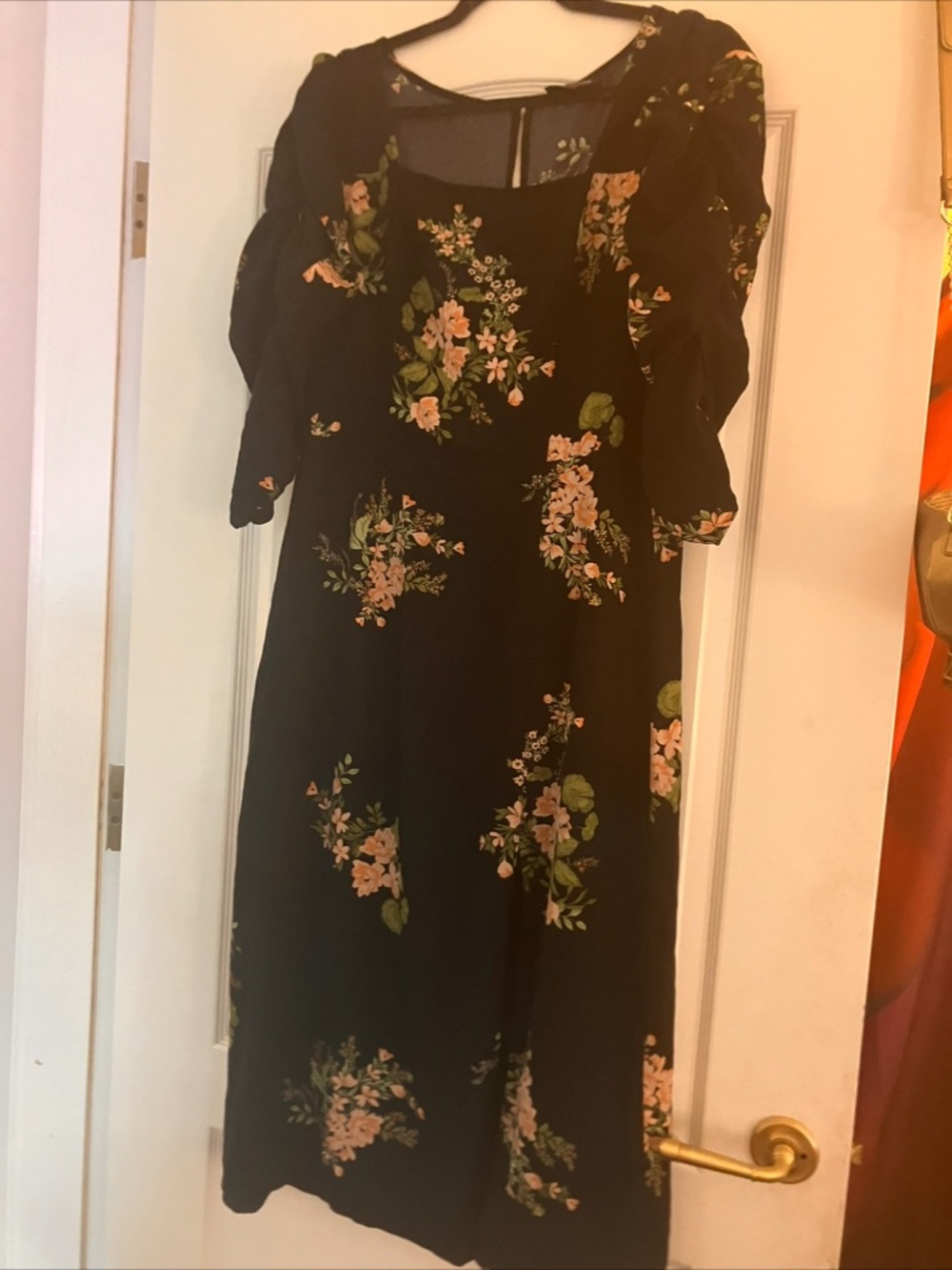 Vici Black Floral Dress